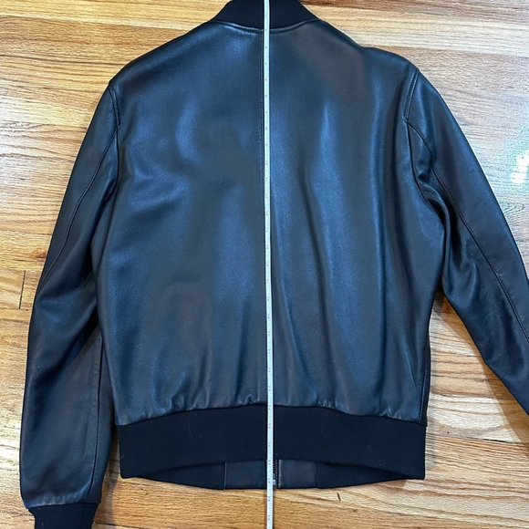 The Kooples Teddy Leather Varsity Jacket - Picture 10 of 13